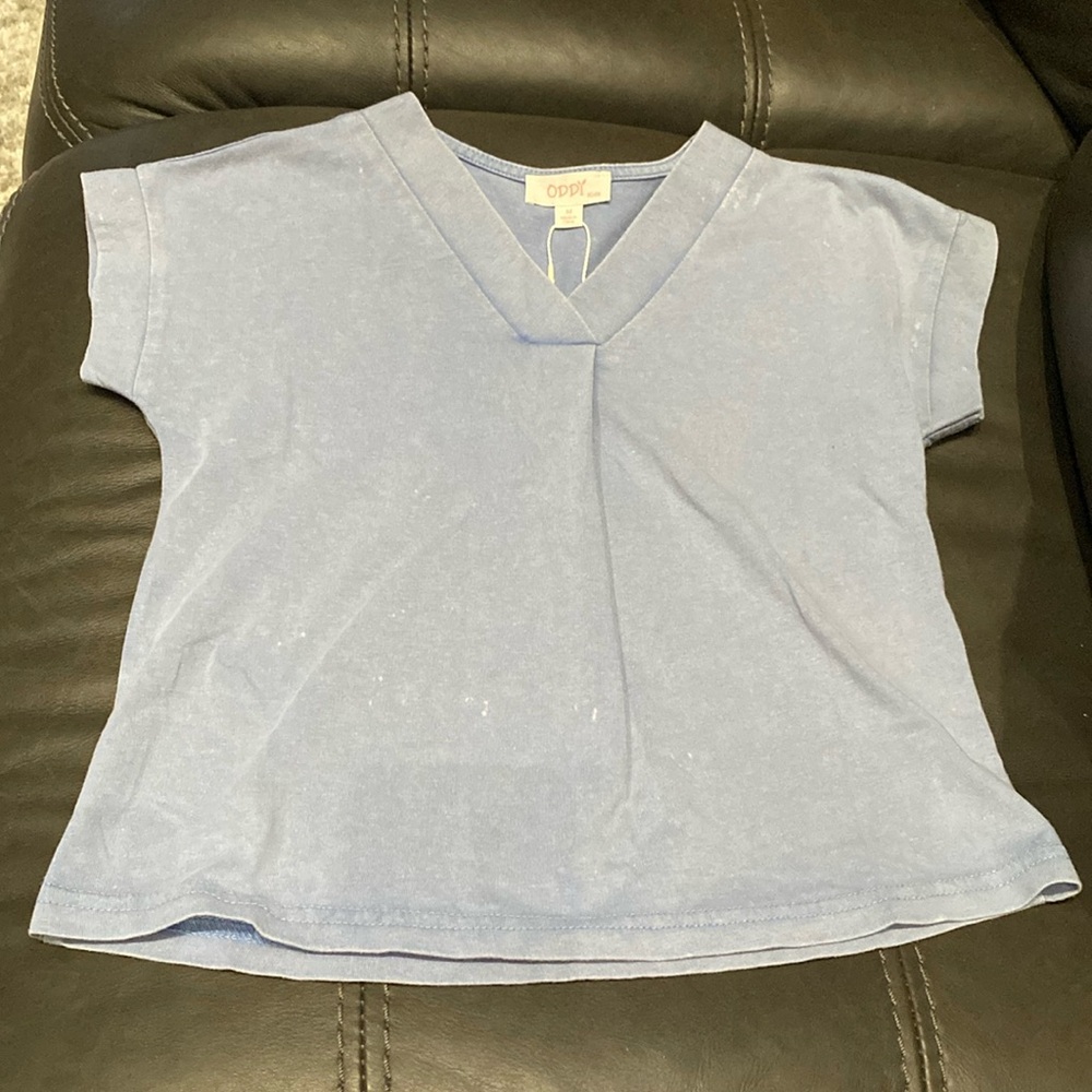 Oddy girls shirt, medium, blue